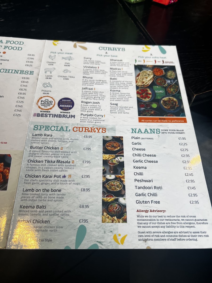 Menu Soho Cottage-10